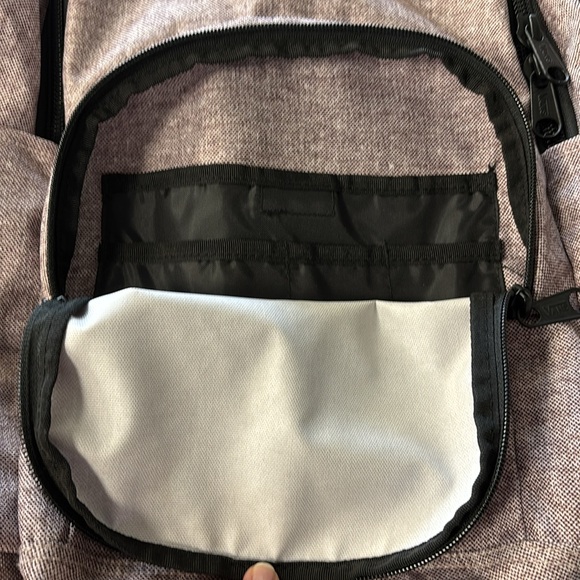 Like New! Vans Backpack. Heathered Purple/ Gray - Picture 3 of 8